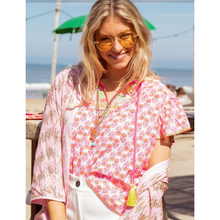 Load image into Gallery viewer, Place du Soleil Ladies Neon Print top
